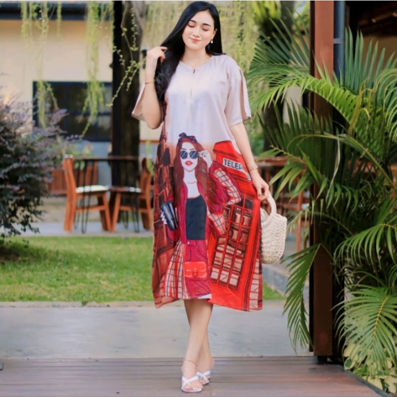 Daster Home Dress Sofia [] Daster Kekinian Viral Dress Shofia []