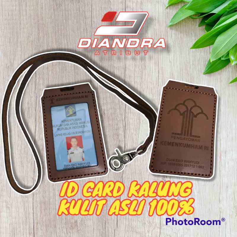 

KALUNG ID CARD KULIT ASLI