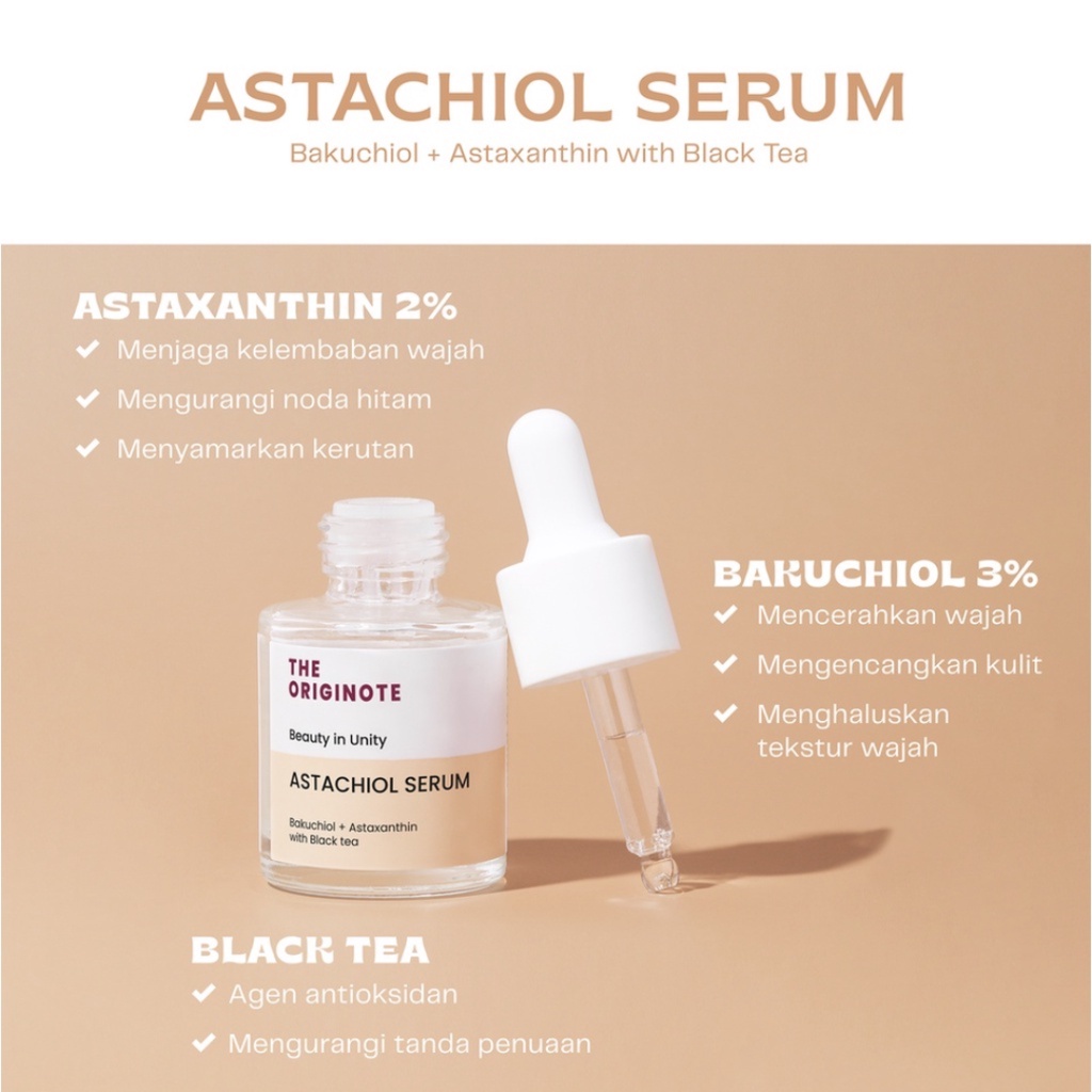 THE ORIGINOTE Series Astachiol Serum | Ceratides Serum | Bright B3 Serum | Acne B5 Serum | Peeling Solution AHA BHA PHA | Cicamide Facial Cleanser | Hyalucera Moisturizer | Eye Serum 15gr | 2in1 Lash &amp; Brow Serum