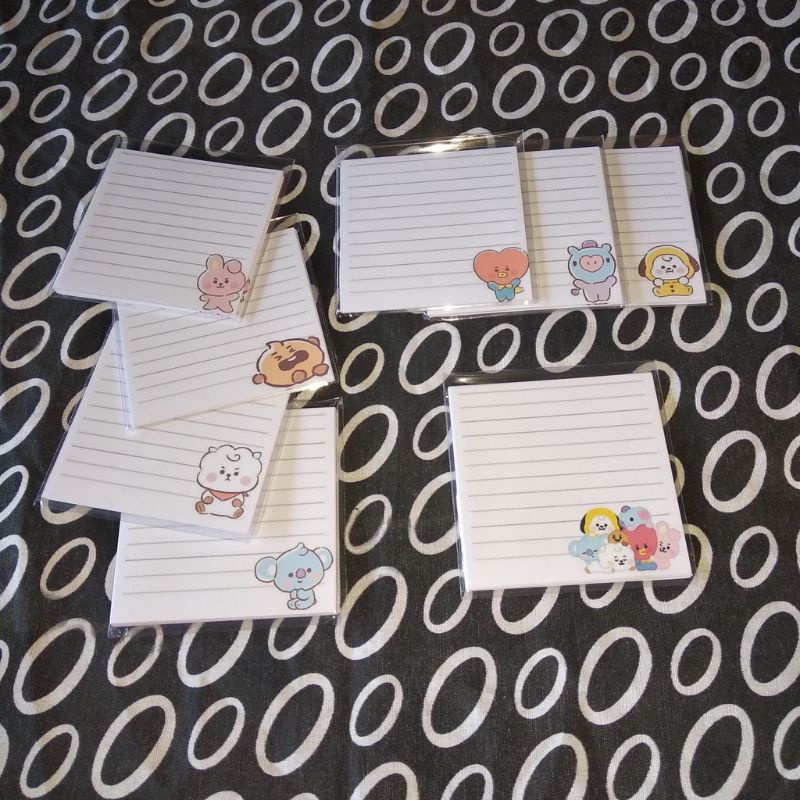 

melcollection.id --Memo Pad motif BT2I /Memo Sobek / Memo Lucu Aesthetic