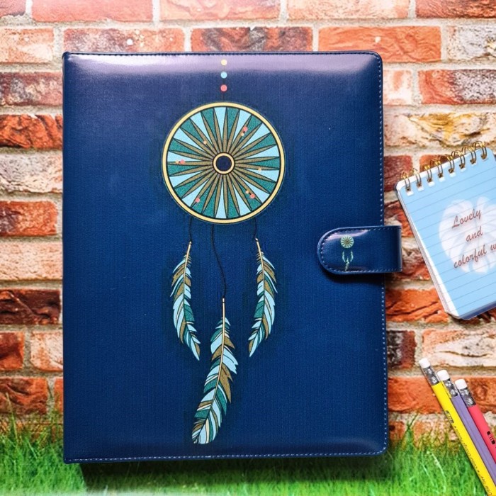 

BINDER PRINTING MOTIP DREAM CACTHER BLUE A5/RING 20, B5/RING 26