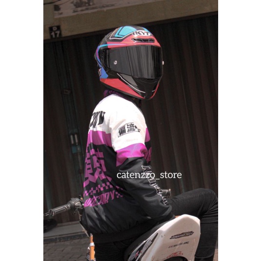 VARSITY JACKET NASCAR RACING TERBARU - JAKET MOTOR SUNMORI PRIA WANITA