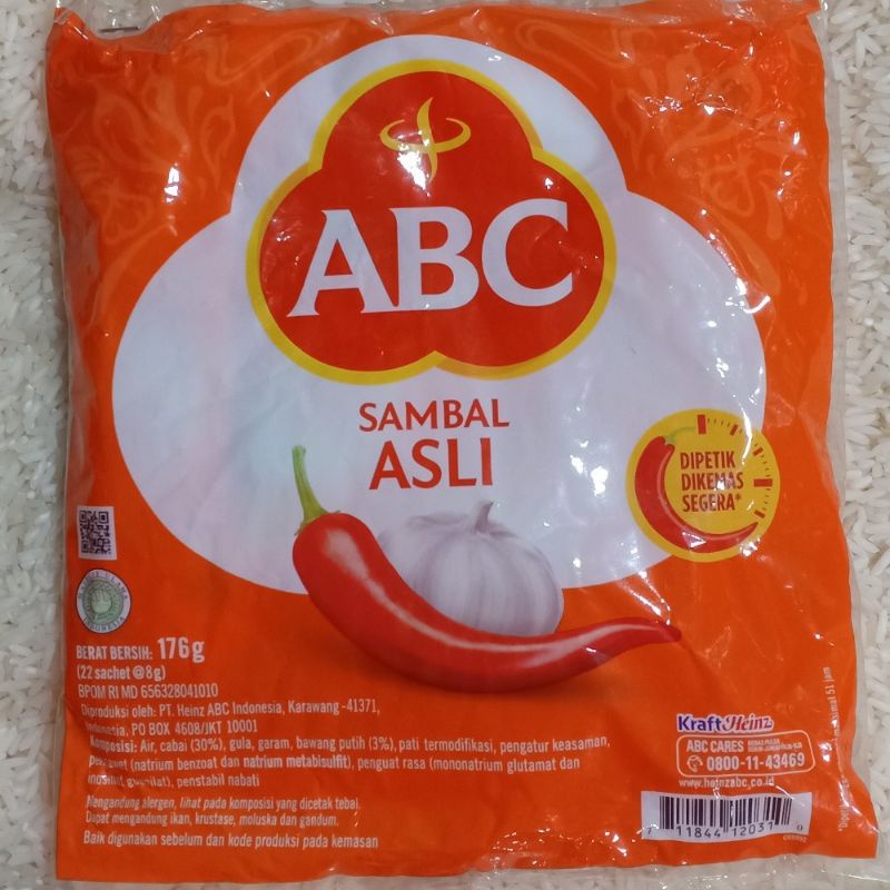 

sambal abc sachet 8gr