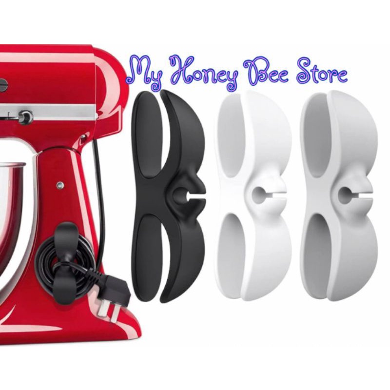 Cord Organizer Holder Kabel Power Plug Bahan TPU Dengan Perekat 3M Perabot Dapur