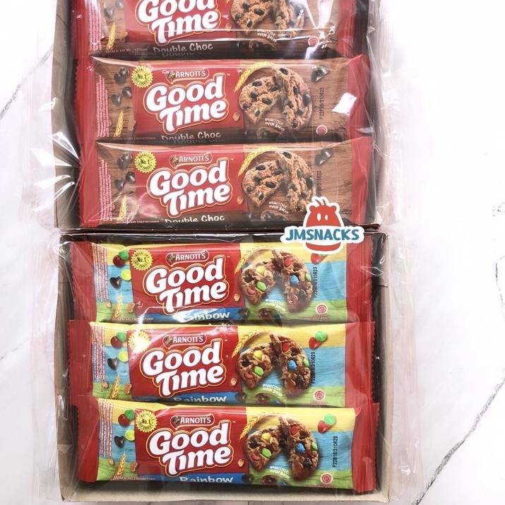 

9.9 SALE [PROMO!!] Arnott's Goodtime 1 Pak isi 12x16gr - double choco nikmat