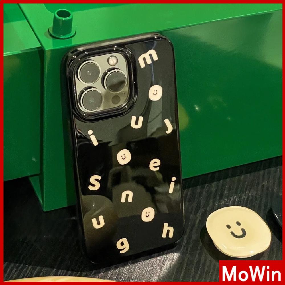 For iPhone 14 Pro Max iPhone Case Gloss Black TPU Soft Case Shockproof Protection Camera Simple Style Compatible For For iPhone 13 Pro Max 12 Pro Max 11 Pro Max 7plus XR xs max