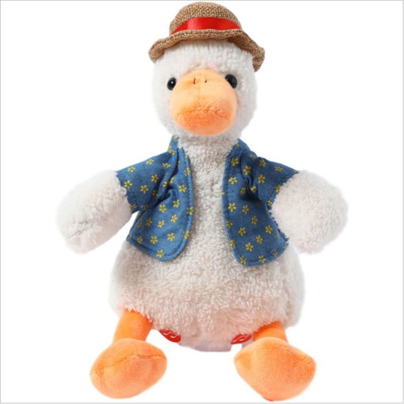 mainan boneka bebek/talking Ducks/meniru suara/Boneka Ducks Perekam Suara bicara bebek dan musik