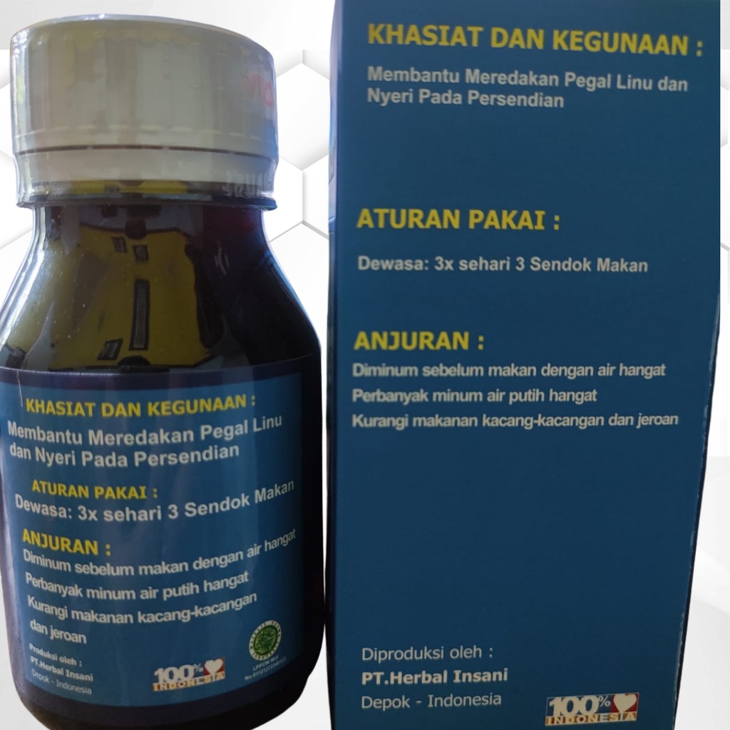 Madu MB Beemurat 350gr Asli Untuk Asam Urat Pegal Linu Nyeri Sendi Rematik