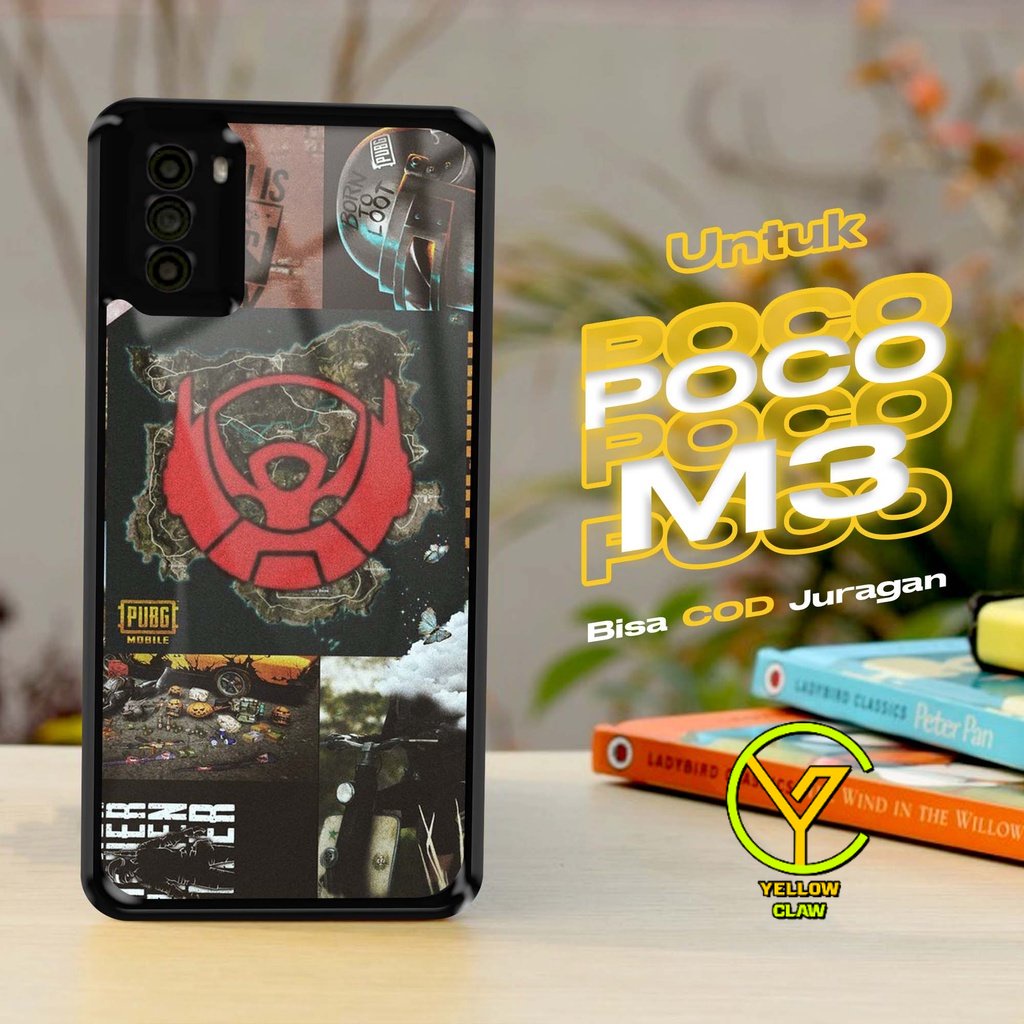 Yellow Claw CASE POCO M3 - Casing POCO M3 [ Bigetron ] Softcase POCO M3 - Case Hp Mewah - Cassing Hp