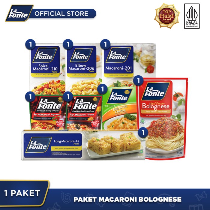 

Paket Macaroni Bolognese