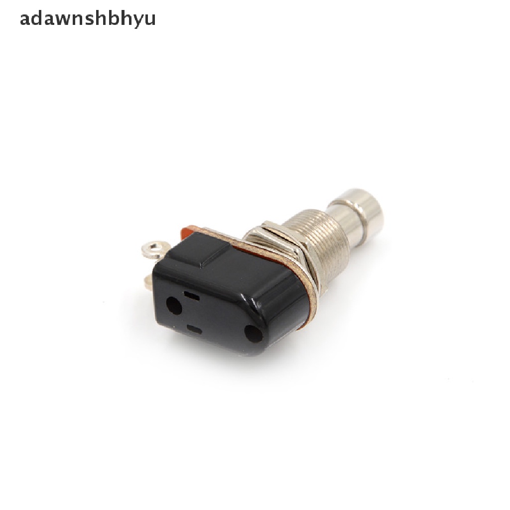 Adawnshbhyu New Saklar Gitar Listrik Momentary Push Button Foot Switch SPST ID