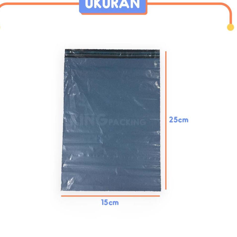 

➷ PLASTIK PACKING POLYMAILER IMPORT 15X25 CM, 17x30 CM & 20x30 CM BERWARNA ISI 100 LEMBAR TEBAL 100% BERKUALITAS KING PACKING ち