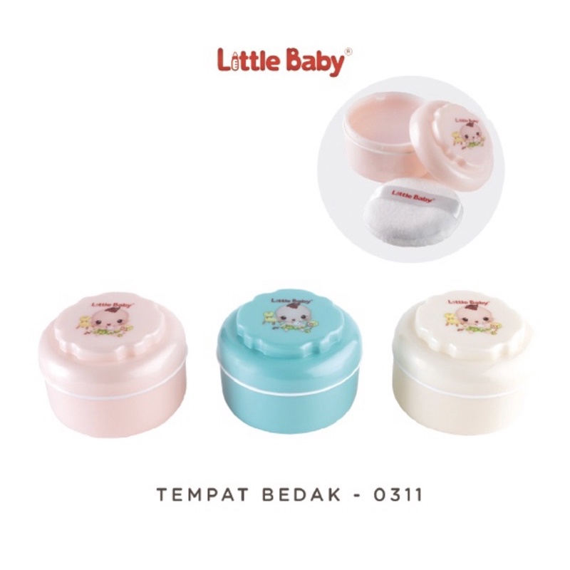 Little Baby Tempat / Pot Bedak - 1 Puff