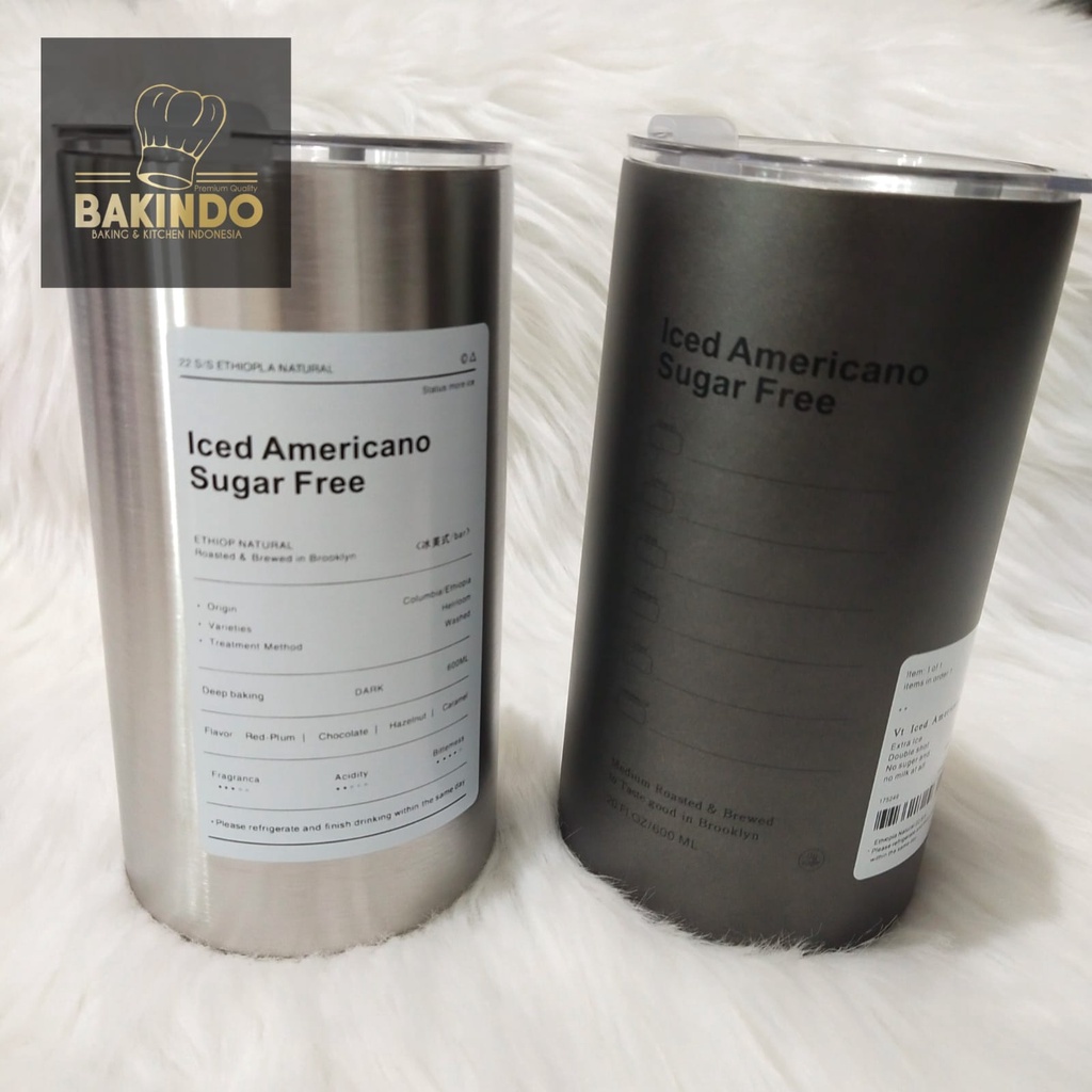 Jual BAKINDO Cangkir Tumbler Kopi Stainless