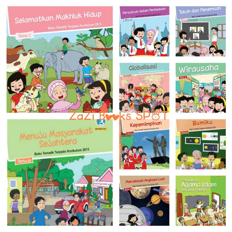

BUKU TEMATIK SD Kelas 6 TEMA 1 2 3 4 5 6 7 8 9 PAI SD Kelas 6