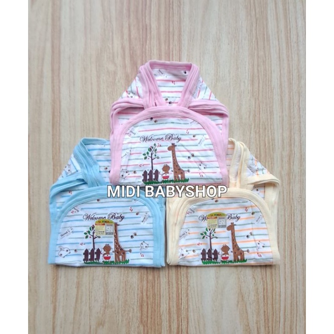 12 Pcs Popok Kain Tali Jumbo Motif Saffenda Baby SNI