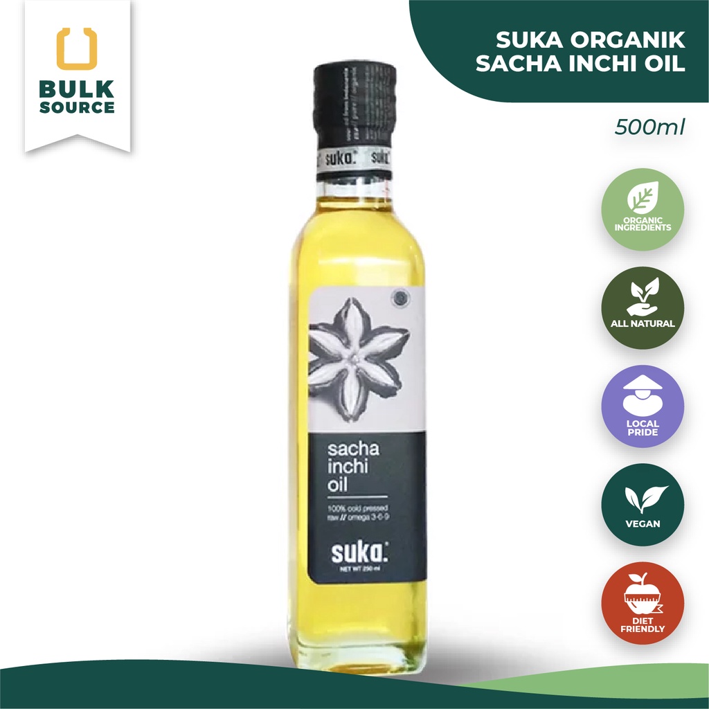 Suka Organik - Sacha Inchi Oil 500ml