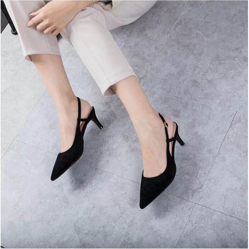 2023 Classy Suede Heels - Sandona ELino Heels