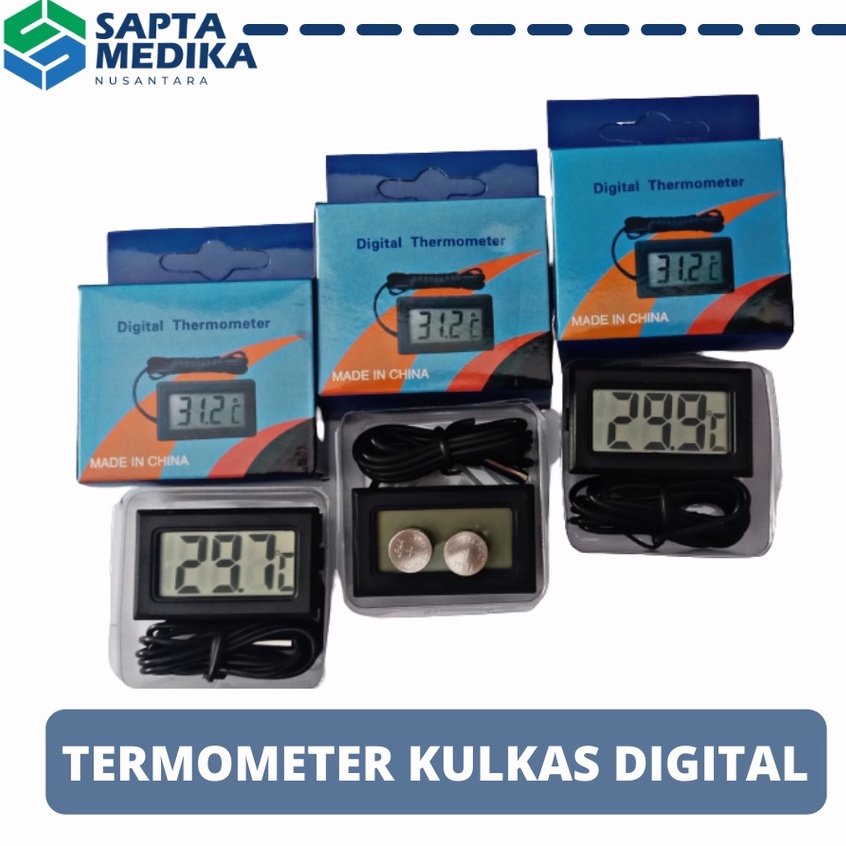 Termometer Higrometer Kulkas Digital