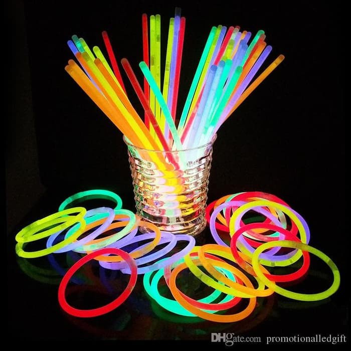 Glow Stick NEW / Gelang Glow Light in the Dark / Gelang Nyala Gelap Konser Pesta