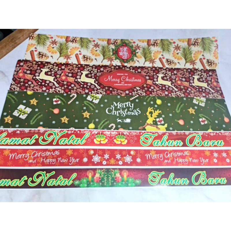 [1 BUNDLE] SELEMPANG PARCEL LEBARAN / PITA PARCEL