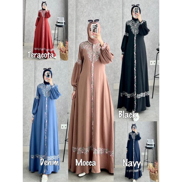 GAMIS URIANA BORDIR ORI GLAMZ/GLZ