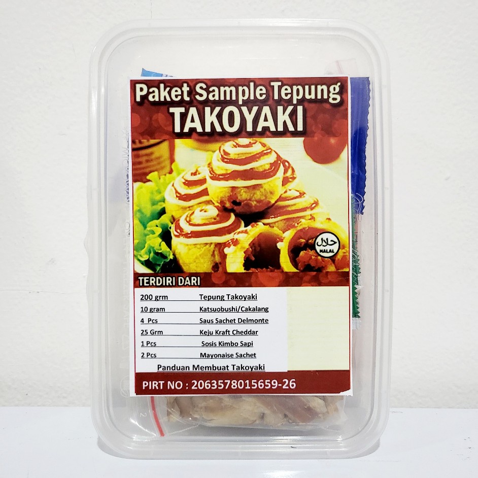 

Paket Percobaan Takoyaki / Paket Ekonomis paket sample takoyaki