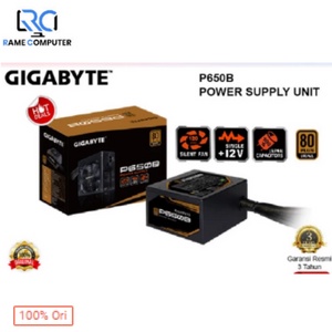 Power Supply Gigabyte P650B 650Watt 80+ Bronze