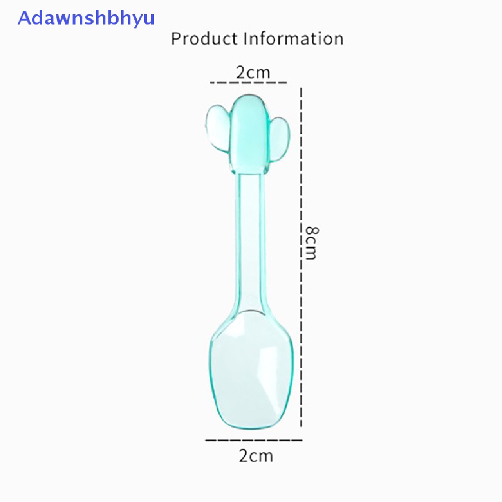 Adhyu 9Pcs Sendok Mini Lucu Piknik Sendok Buah Kue Es Krim Sendok dessert spoon ID