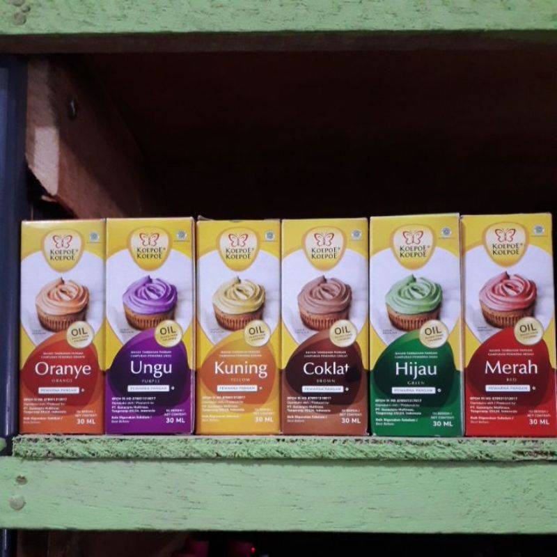 

Aneka Pewarna Oil Koepoe 30ml