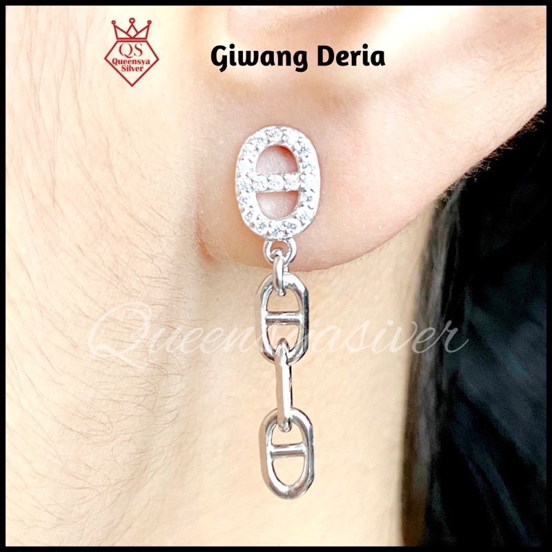 Kalung Liontin Perak | Anting Giwang Deria QS