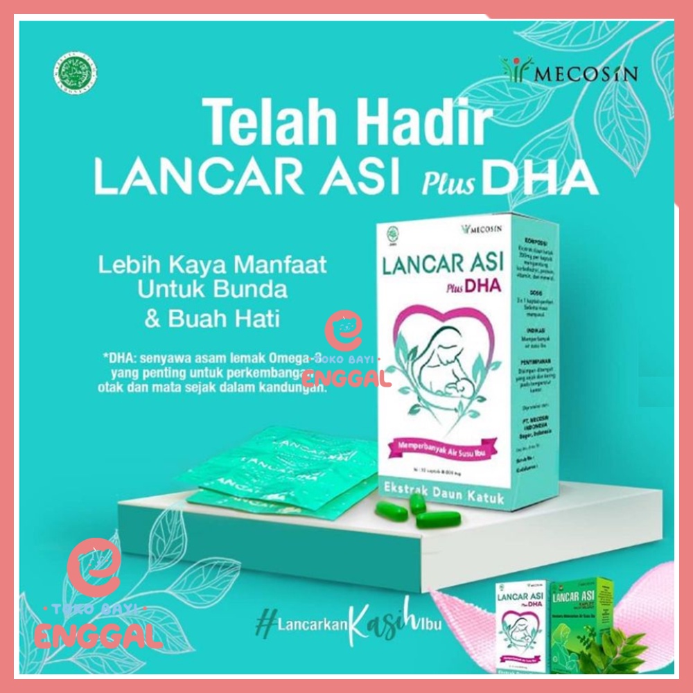 Lancar Asi Plus DHA Asi Booster Ekstrak Daun Katuk Ibu Menyusui