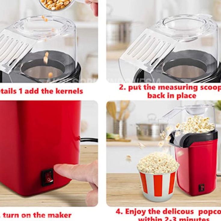 Recomended.. Mesin Popcorn Mini Alat Pembuat Popcorn Maker Mini Popcorn Microwave DAFACELL2