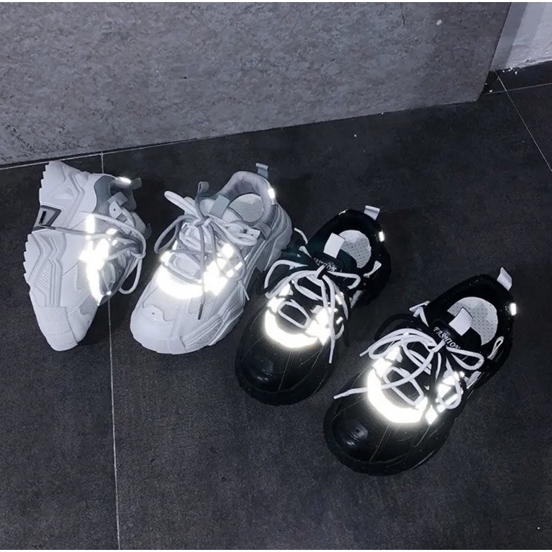 Sepatu Sneakers Sy27 Kets Shoes Wanita Spatu Cewek Velkro Gaya Korea Motif Polos Putih Non Import As