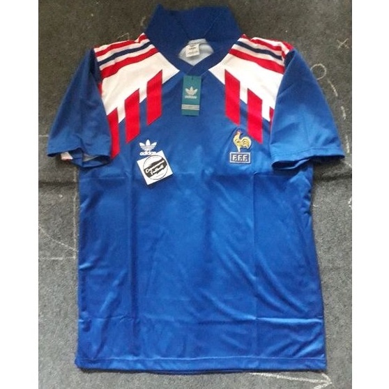 JERSEY FRANCE PERANCIS RETRO 1990 1991 1992 1993 90 91 92 93 home