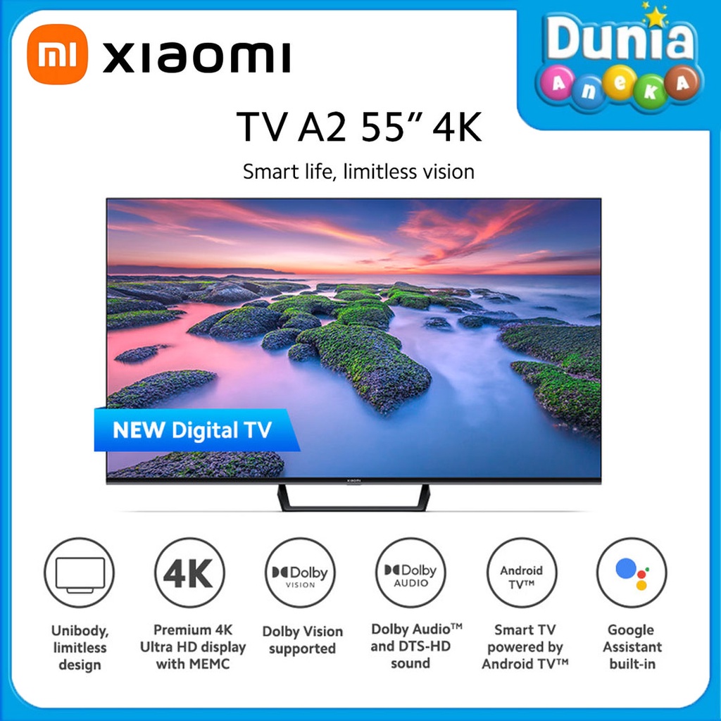 XIAOMI MI TV A2 55&quot; UHD 4K SMART TV - KHUSUS PENGIRIMAN JABODETABEK