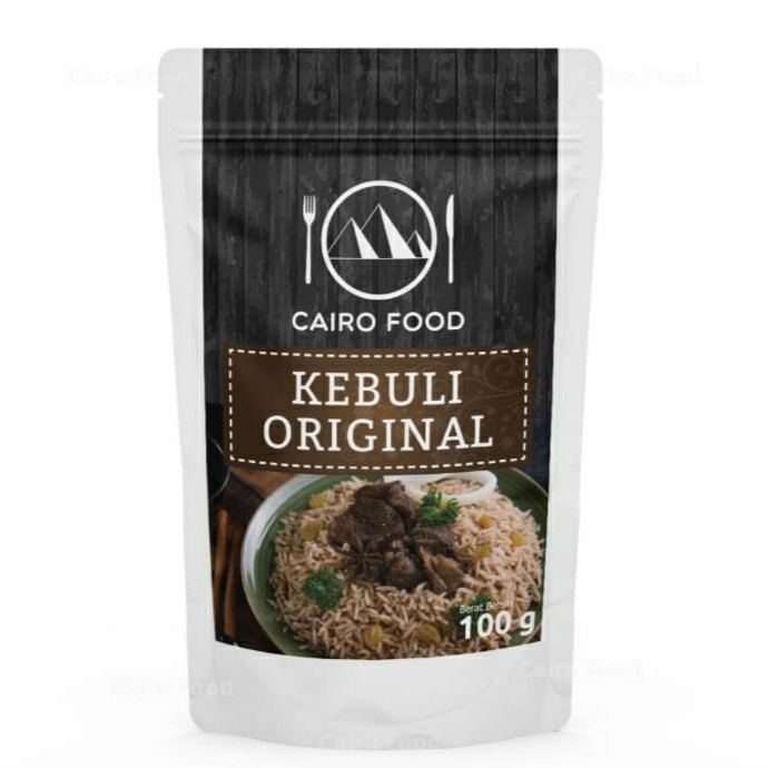 

⭐BISA COD⭐ BUMBU INSTAN NASI KEBULI ORIGINAL ISI 100 GRAM BRAND CAIRO FOOD