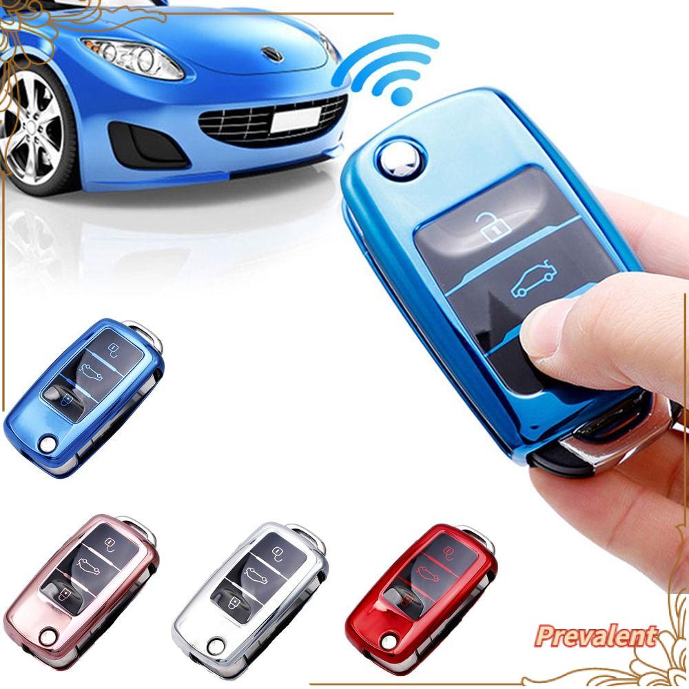 Preva Remote Key Case Soft TPU Aksesoris Mobil Skin Key Fob Cover