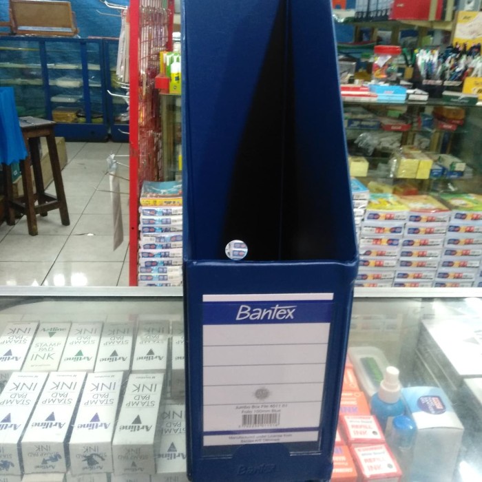 

TERBATAS PROMO !!! Box file bantex jumbo folio 100 mm warna biru Code 2348