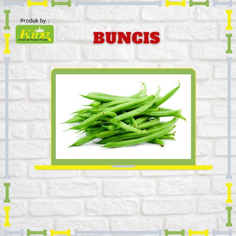 

Sayur buncis segar 500gr, buncis fresh, buncis