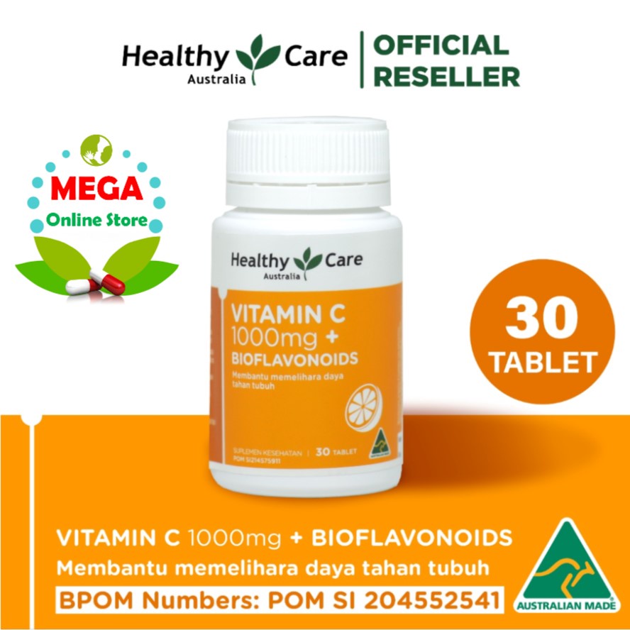 BPOM Healthy Care Vitamin C 1000 mg 30 Kapsul