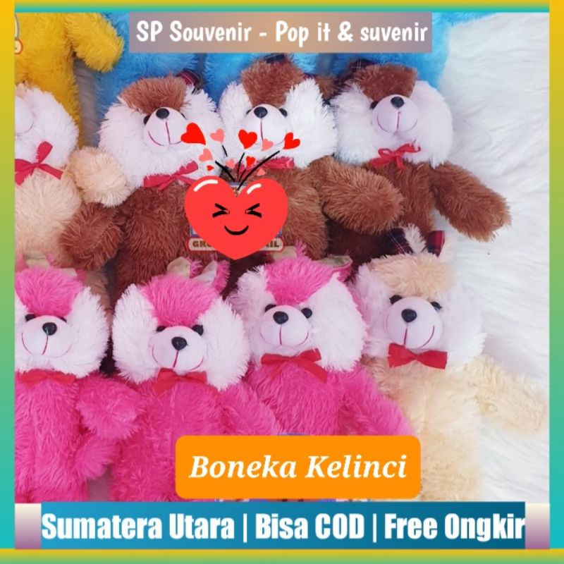 Boneka Kelinci Rasfur Lucu Aneka Warna | Colorful Rabbit Doll