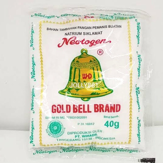 

SODIUM LONCENG PEMANIS BUATAN SACHET 40gr