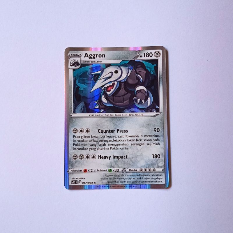 Aggron Holo TCG Pokemon