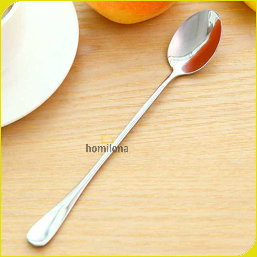 KANNERT Sendok Teh Gagang Panjang Tea Spoon Stainless Steel - RR-11