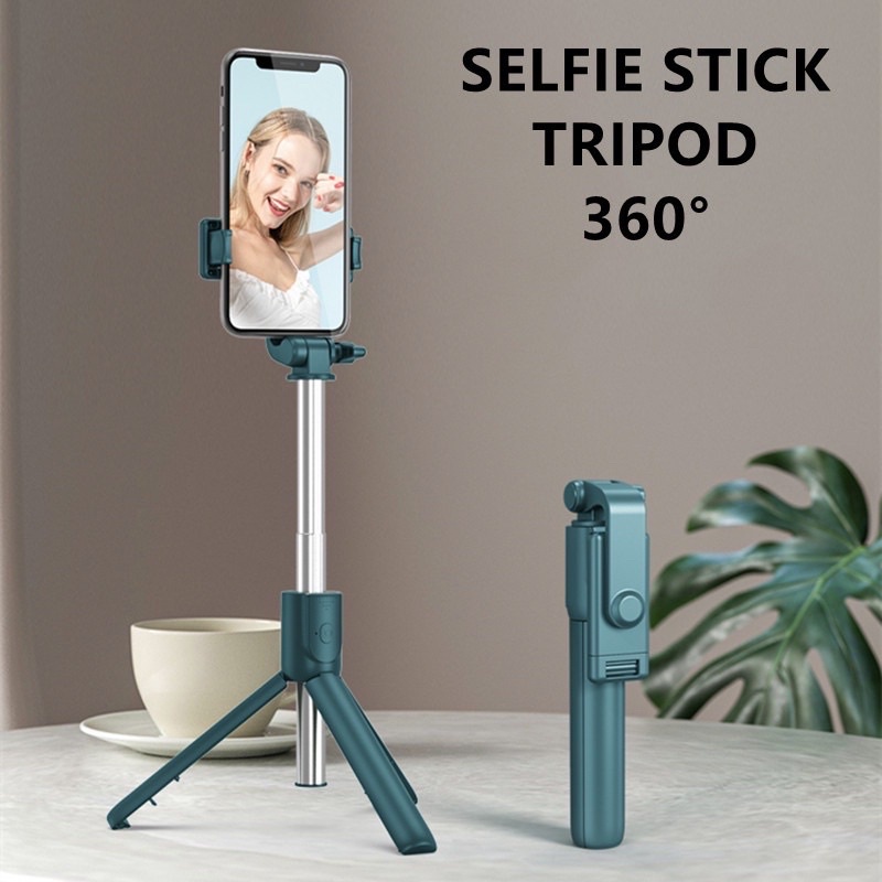 TONGSIS TRIPOD 3IN1 REMOTE SELFIE STICK TRIPOD 360° / TONGSIS TRIPOD TOMSIS BLUETOOTH/ TRIPOD R1