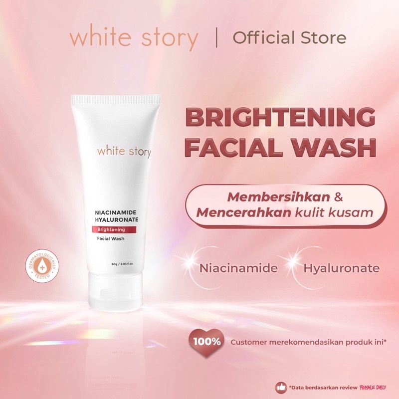 WHITE STORY BRIGHTENING FACIAL WASH