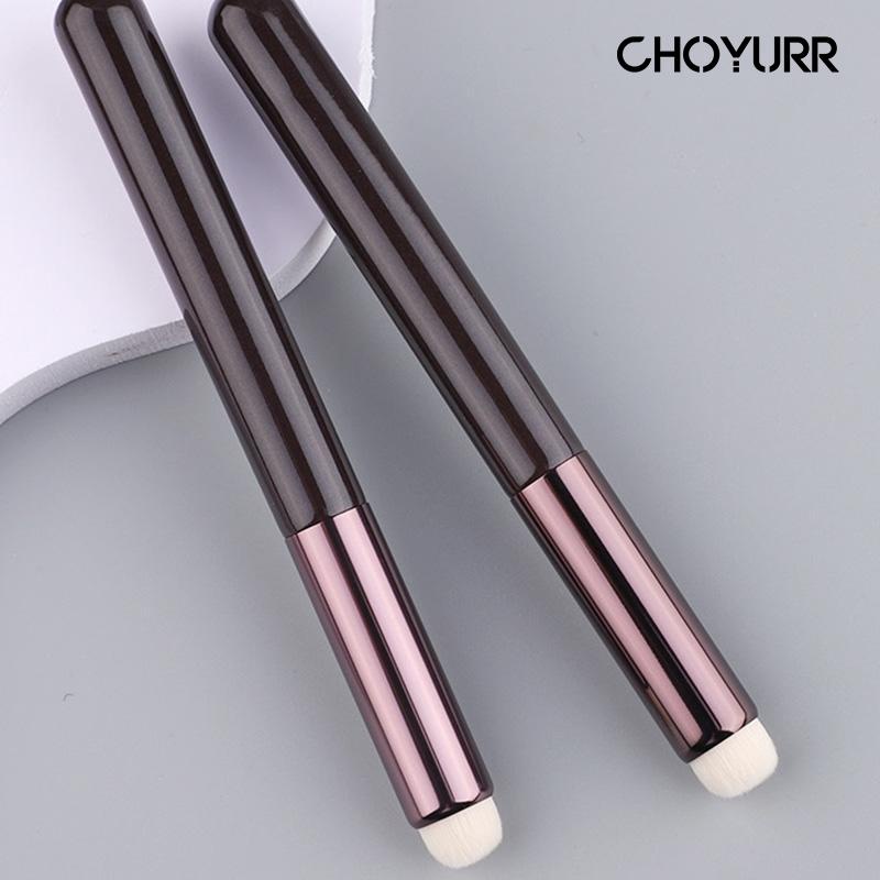 【COD】1 Pcs Multifungsi Concealer Brush Lipstik Smudge Brush Korea Wanita Soft Wol Batang Pendek Untuk Lipstik / Concealer Import-CH