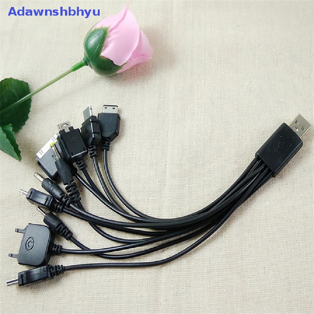 Adhyu Kabel USB Charger 10in1 al Untuk Motorola Samsung LG Kabel Data ID