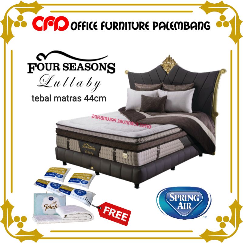 springbed spring air LULLABY matras kasur spring bed pocket spring latex usa